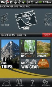 game pic for Backpacker GPS Trails Lite